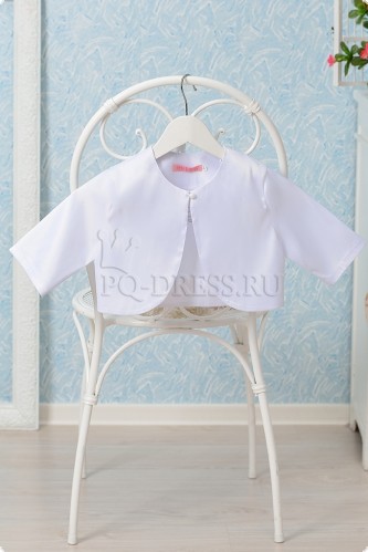 Платья для принцесс | Болеро арт.ИР-01, цвет белый
