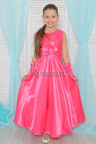 Платье "Делия", цвет темно-розовый
