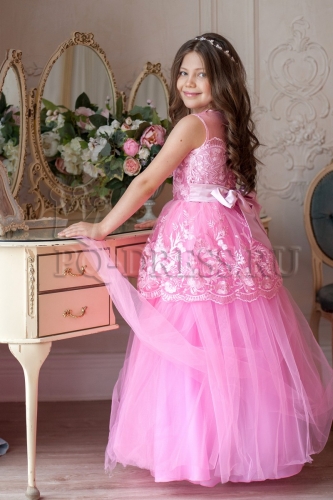 Платье "Золушка", цвет розовый