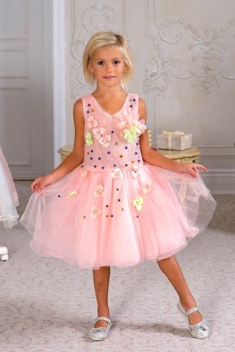 Платье арт.0862, цвет розовый