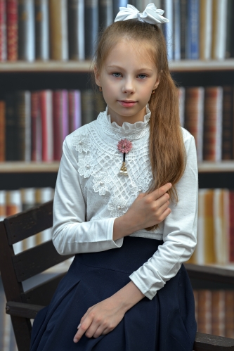 Блузка школьная, арт.2301