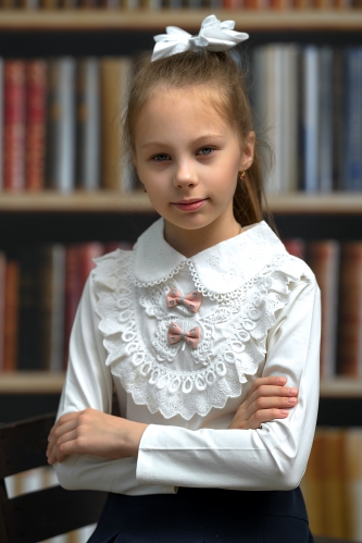 Блузка школьная, арт.2302